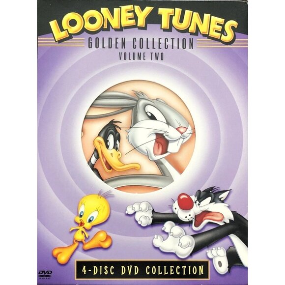 Looney Tunes Warner Bros.  - Golden Collection: Vol. 2 (DVD, 2004, 4-Disc Set) - Picture 1 of 7